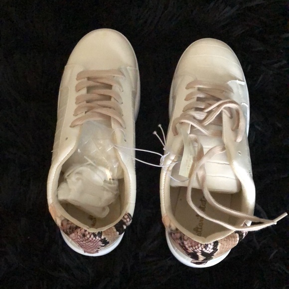 Altar’d State White/Blush/Snakeskin Sneakers - Picture 2 of 8